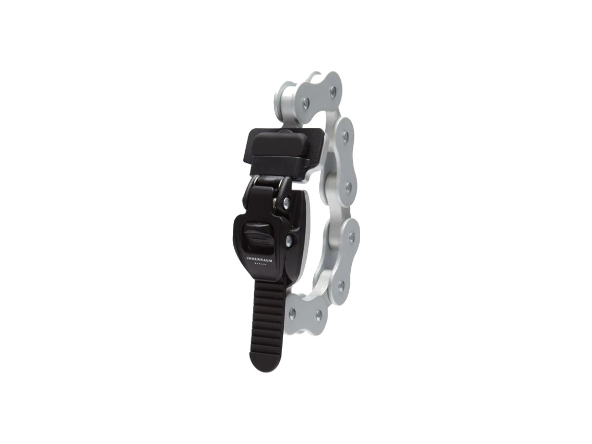 B06 BIKE CHAIN BRACELET SILVER BLACK MATT MSMD