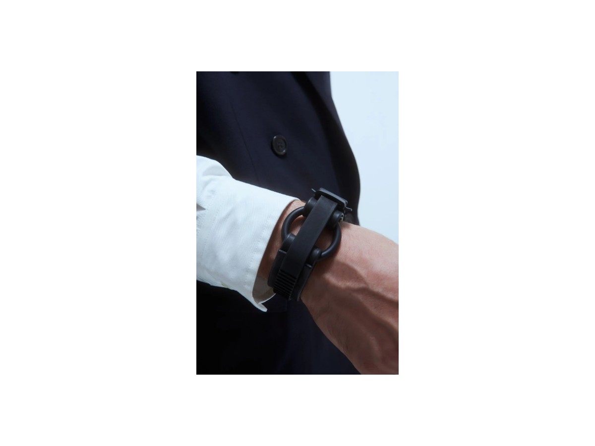 B01 1 RING BRACELET BLACK BLACK MATT 0000 vista 6