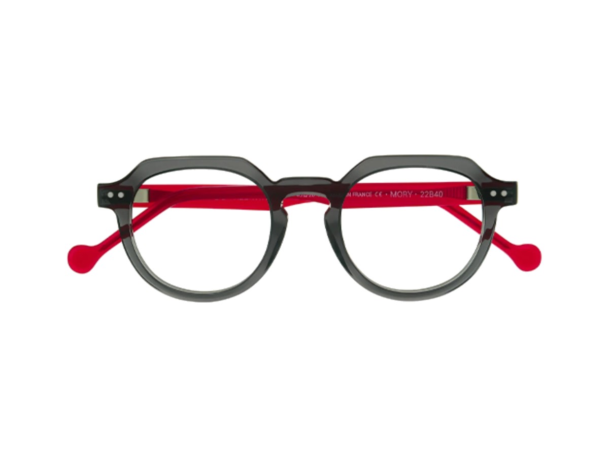 MORY 22B40 CRISTAL GRIS ROUGE OPALESCENT