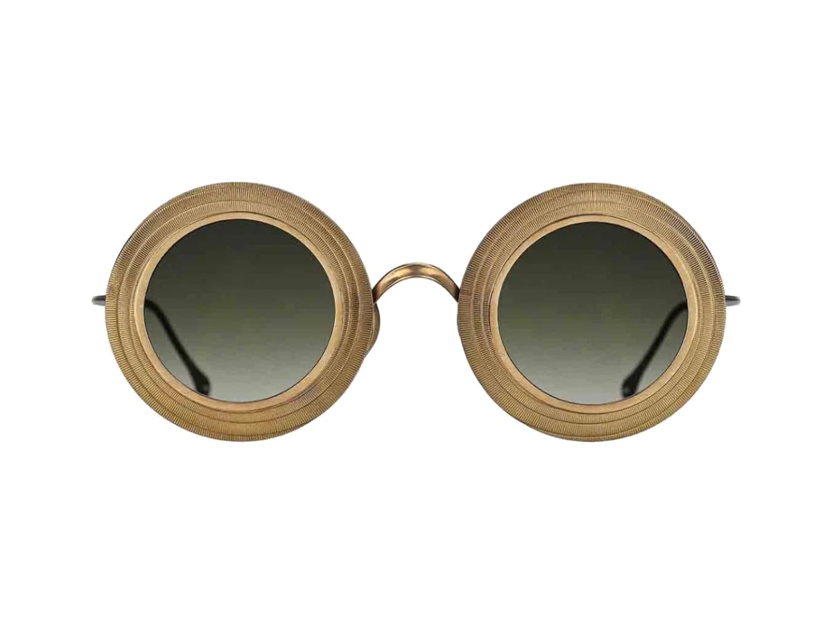 RG00UW12 VINTAGE GOLD PATINA DARK GREEN GRADIENT