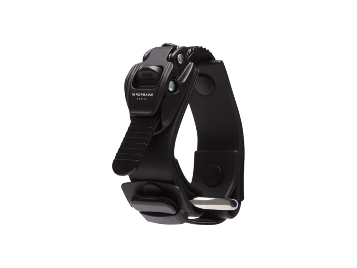 B01 1RING-BRACELET BLACK SHINY BLACK MATT SILVER 0000