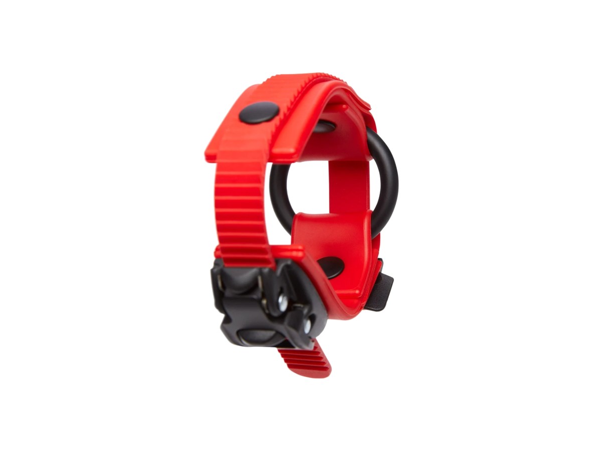 B01 1 RING BRACELET RED BLACK MATT 0000 vista 3