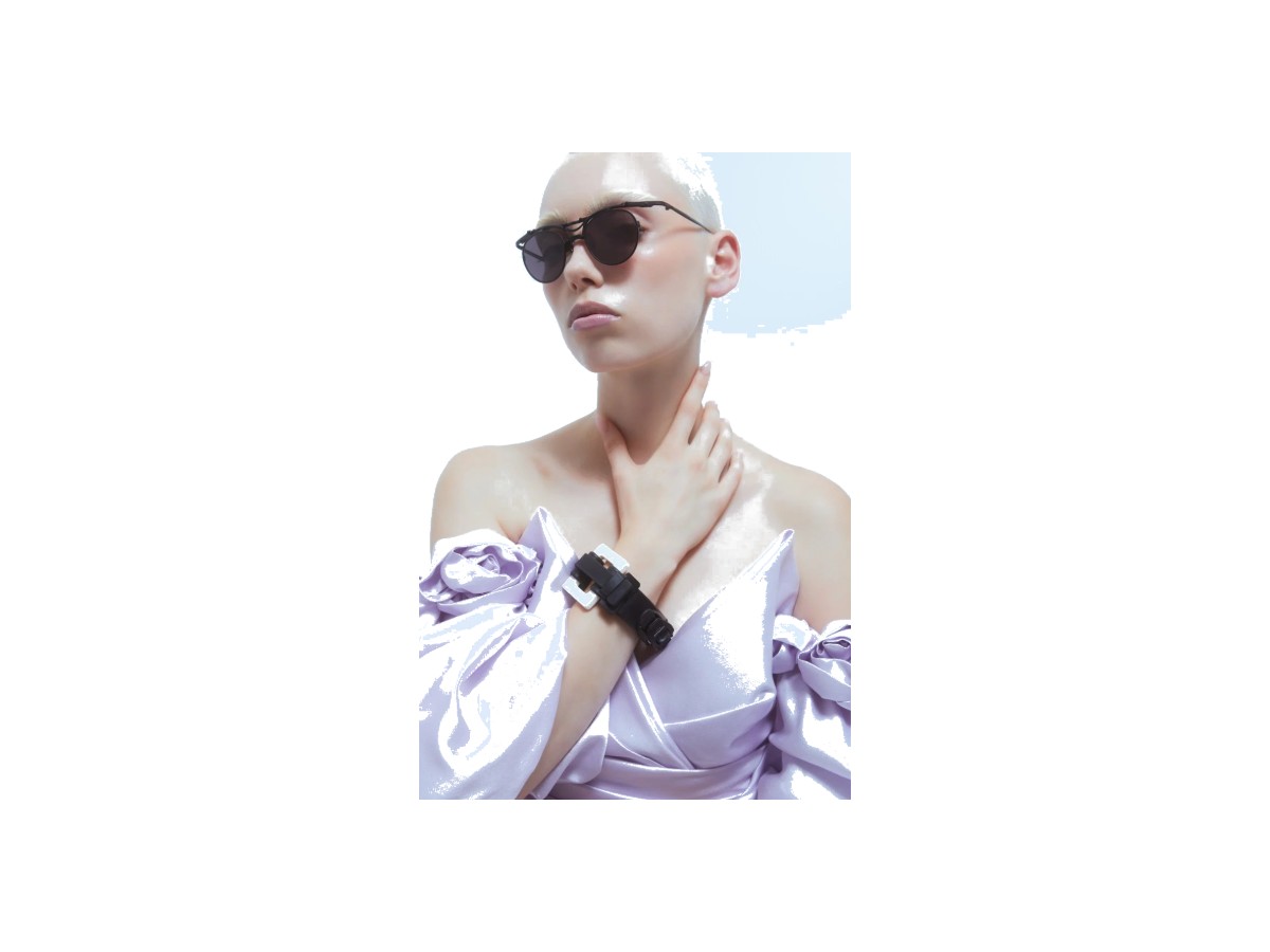 B04 1 SQUARE BRACELET BLACK DUST BLACK MATT 0000 vista 5