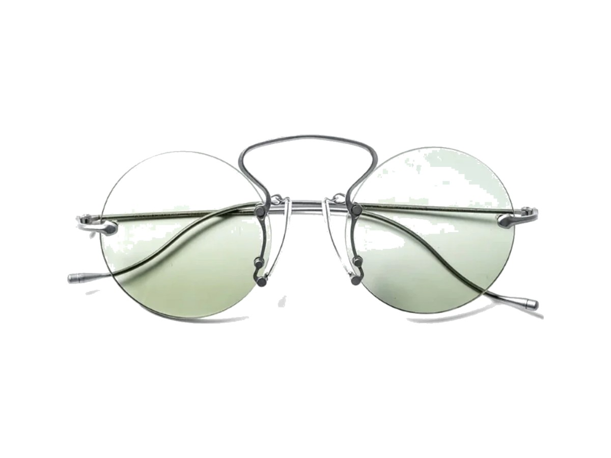 RG00UW9 VINTAGE SILVER PATINA LIGHT GREEN